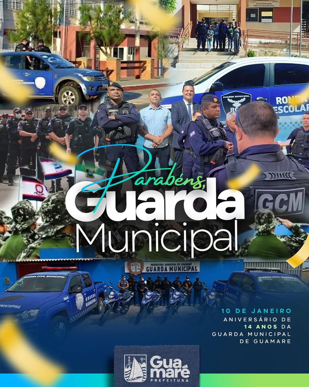 Parabéns, Guarda Municipal de Guamaré!