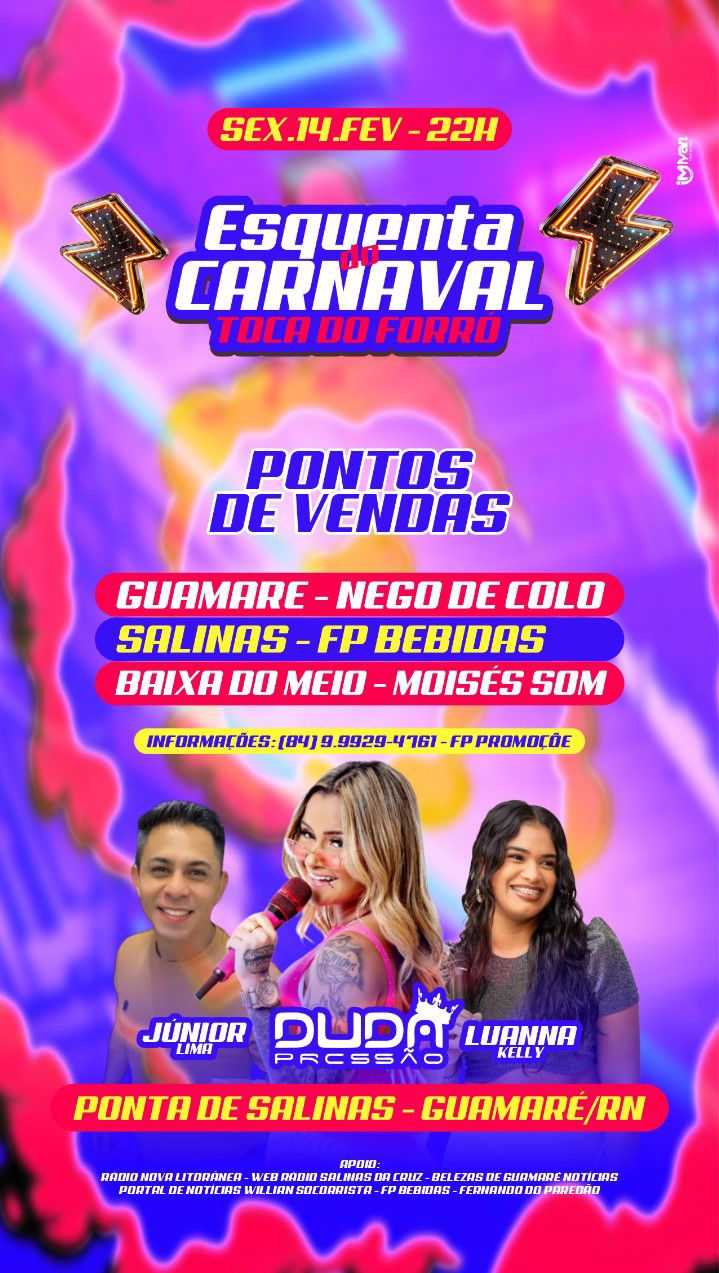 ​Promoção Imperdível: Garante Sua Cortesia para a Toca do Forró! 🎶🎭🎤