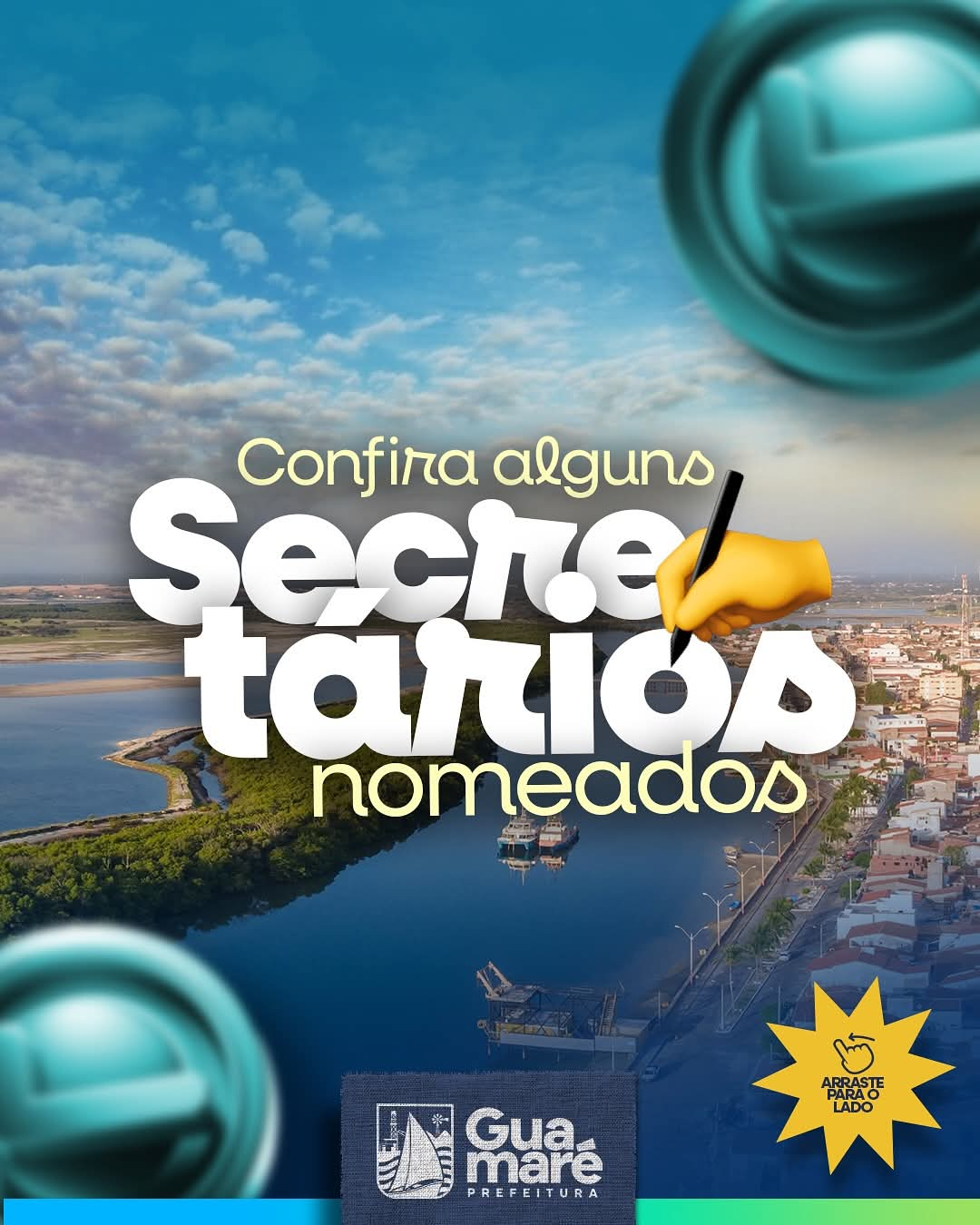 O prefeito Hélio oficializou, na última edição do Diário Oficial, a nomeação de alguns dos secretários que estarão à frente de importantes pastas municipais.