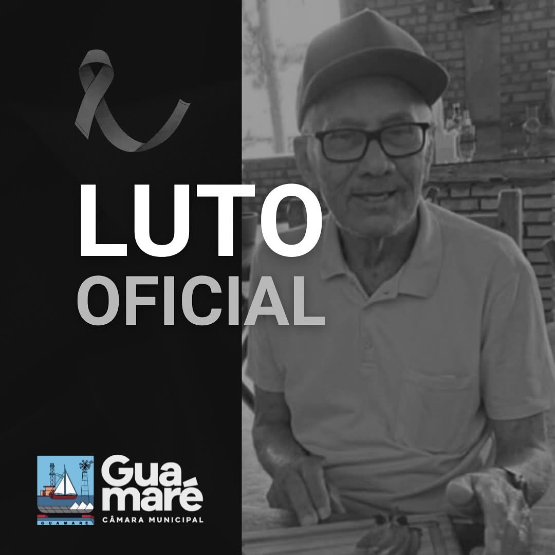 Luto oficial no Legislativo de Guamaré